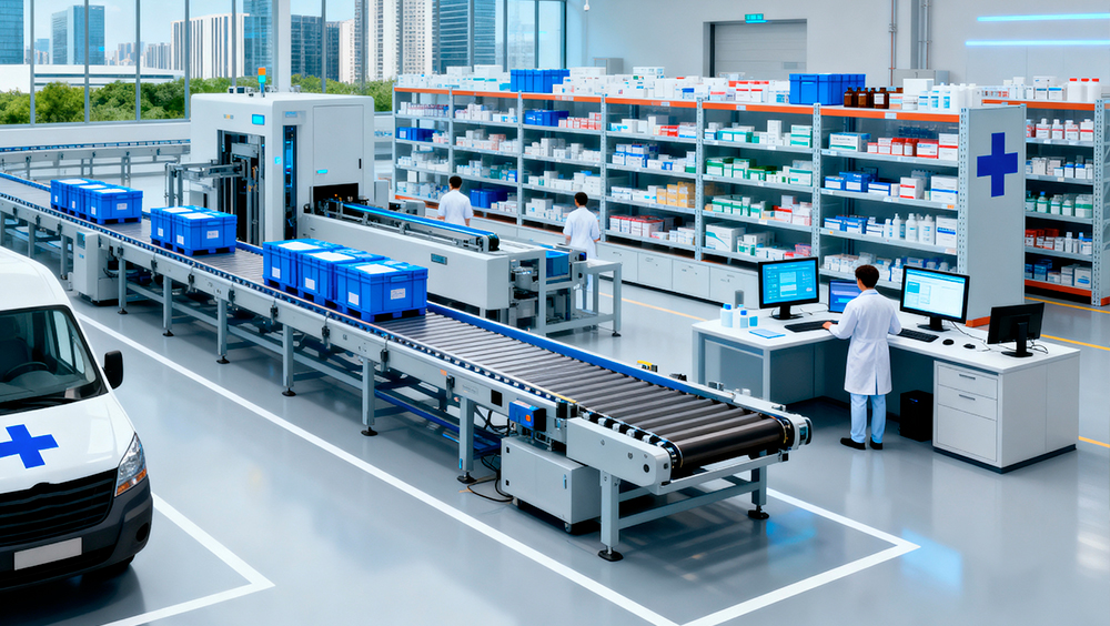 XMove-Fallstudie: Automatisierung von Pharma-Lagern