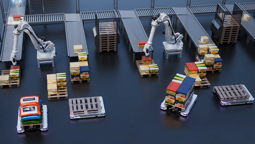 XMove: Robotic Inbound-to-outbound Pallet Solution