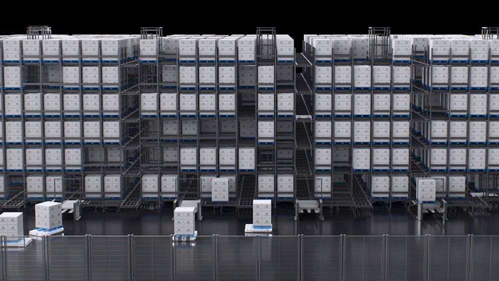XCube: High Density Robotic Pallet Storage Solution